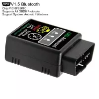 ELM327 V1.5 Obd2 Bluetooth Scanner Car Diagnostic / alat scanner mobil