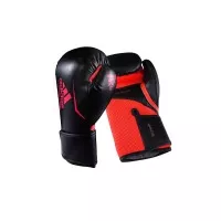 Adidas Speed 100 Boxing Glove NEW - Black Solar Red -