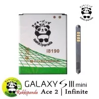 Baterai Rakkipanda For Samsung S3 Mini i8190 Replika Double IC