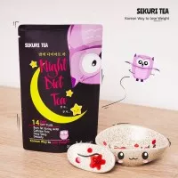 Sekuri Tea Korean / Tea Teatox Pelangsing Bunga Hijau Korea / Teh Diet