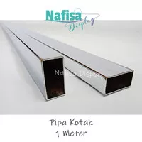 Pipa Kotak Besi Panjang 1 Meter