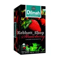 Dilmah Envelope Strawberry Tea 40gr (20 bags) Teh Hitam Celup Stroberi