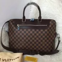 new Tas Kerja Pria Wanita LV Porte Document Jour Briefcase Laptop