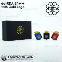 dotRDA 24mm with Gold Logo - Dotmod RDA 24 - Authentic