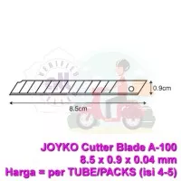 JOYKO Cutter Blade A-100 8.5 x 0.9 x 0.04 mm Isi Pisau Kater Pemotong
