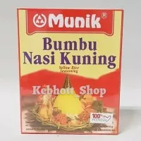 Munik Bumbu Nasi Kuning 65 gr | Yellow Rice Seasoning 65 gr - Munik