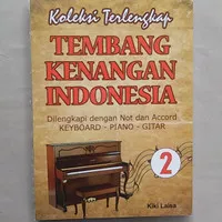Buku Koleksi Terlengkap Tembang Kenangan Indonesia 2 - Kiki Laisa
