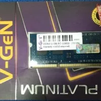 Memory RAM V-Gen DDR3 2GB PC-10600/1333 So-Dimm (Untuk Laptop)