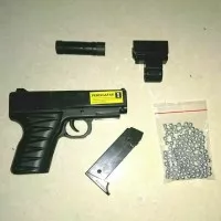 pistol mainan/tembakan mainan/pistol peluru/mainan kokang/gun/mainan