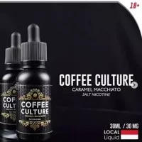 COFFEE CULTURE SALTNIC BY INDONESIAN JUICES 30ML 30MG PREMIUM E LIQUID