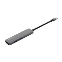 Micropack Data Conventer USB C Hub to HDMI, USB A, USB C (MDC-4HP)