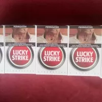 Rokok Lucky Strike Merah 20 Batang 1 Pak Isi 10 Bungkus