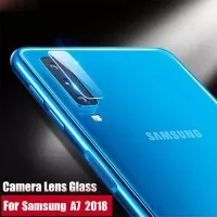 TEMPERED GLASS SAMSUNG GALAXY A7 2018 TRIPLE CAMERA KAMERA ANTI GORES