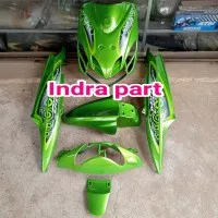 cover body full body halus motor mio smile mio sporty warna hijau