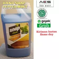 SABUN CUCI TANGAN / HAND SOAP PEPPERMINT SNAP CLEAN 4 LTR
