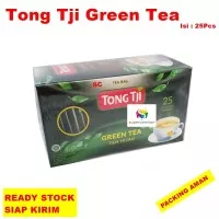 Tong Tji Green Tea isi 25 Pcs - Teh Hijau Celup