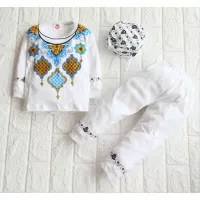 Baju Koko Anak Bayi - Setelan Baju Koko Anak Bayi Newborn