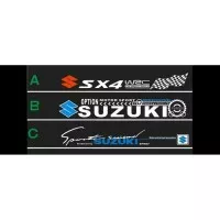 stiker mobil cutting sticker suzuki sticker kaca suzuki