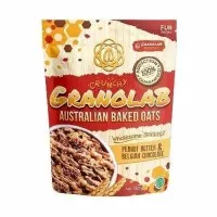 Granolab Peanut Butter & Belgian Chocolate Australian Baked Oats 180gr