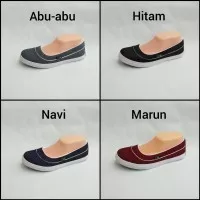 Sepatu wanita slip on 05 foxing putih.sepatu santai.sepatu berkualitas