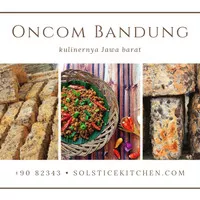 Oncom Bandung khas bandung