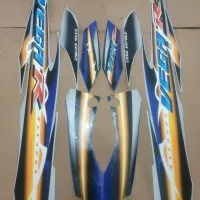 Striping List Body Vega R New Tahun 2007 - Silver Biru