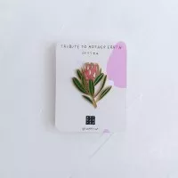 Protea Enamel Pin