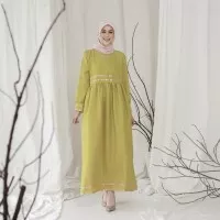 Gamis Hijab Wanita Muslim Original | Kanaya Dress | Terminal Grosir
