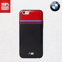 BMW TPU Case Multi Stripe - Casing iPhone 6 / 6S - Red