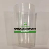 12pcs Gelas Plastik/ Gelas Murah/ Gelas Transparan/ Gelas Souvenir