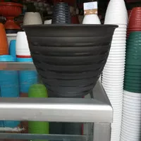 pot tawon hitam 18cm - pot hias buga pot tawon 18cm