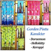 Hordeng Pintu dan Jendela / Gorden Pintu Karakter 80x200cm