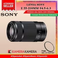 Lensa SONY E 55-210MM F4.5-6.3 / SEL55210 Free Filter NISI 49mm -RESMI