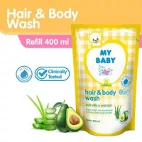 My Baby Hair & Body Wash 400ml Refil