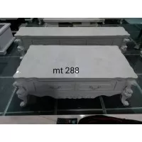 Meja Tamu Marmer Import 130x70cm MT 288