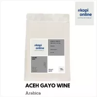 Arabika Gayo Wine 100gr/Biji/Bubuk Kopi