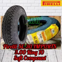 Ban Pirelli SC30 3.00 Ring 10 For Vespa Smalframe , PTS