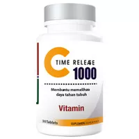 C-1000 Timed Release with Rose Hips 30 Tablets treelains, Vitamin C