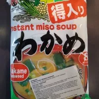 Miyasaka instant miso soup wakame seaweed 176gr