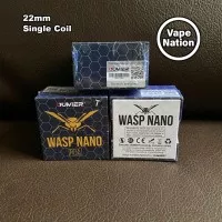 RDA WASP NANO RDA 22MM BY OUMIER AUTHENTIC TRANSPARAN BLACK