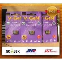 mmc vgen 8gb class 6 / mmc / micro sd / memori micro sd vgen / V-GEN