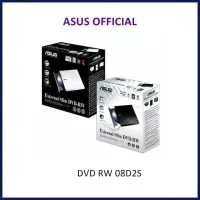 DVD EXTERNAL SLIM ASUS 08D2S-U DVD RW EKSTERNAL ASUS OPTICAL DRIVE