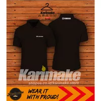 Polo Shirt Kaos Polo Yamaha RX King Logo Kaos Otomotif - Karimake