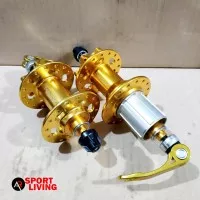 Hub Freehub Raze 32h Gold Jangkrik