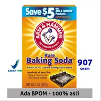Baking Soda ASLI USA Merk ARM & HAMMER Baking Soda 907gr