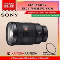 Lensa SONY FE 24-70MM F/2.8 GM free Filter NISI 82mm - RESMI