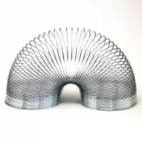 Metal Slinky Spring Anti Stress - YT201808 - Silver