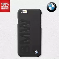 BMW - Debossed Logo Leather Case iPhone 6 Plus / 6S Plus - Black