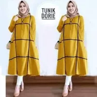 Tunik Dorie / Tunik Wanita Hijab / Tunik Casual / Tunik Ngetrend