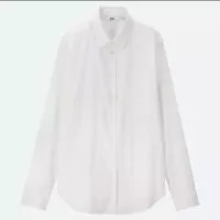 GU kemeja uniqlo ( white shirt )